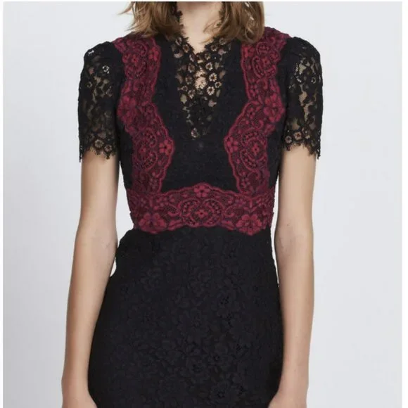 Sandro | Dresses | Sandro Lace Dress | Poshmark